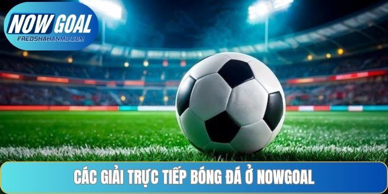 Các giải trực tiếp bóng đá ở Nowgoal